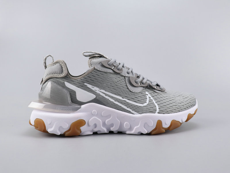 2020 Men Nike React Vision Grey White Shoes